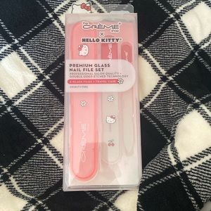 Premium glass nail file set